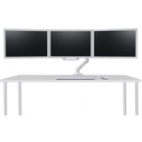 Ergotron HX Triple Monitor Bow Kit, Support de moniteur Blanc, Blanc, 4,6 kg, Mur, 75 x 75,100 x 100 mm, 61 cm (24"), -75 - 75°