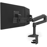 Ergotron LX Desk Dual Direct Arm, Support de moniteur Noir, Boulon traversant, 10 kg, 63,5 cm (25"), 100 x 100 mm, Réglage de la hauteur, Noir