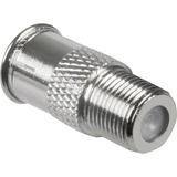 goobay Adaptateur F vers connexion coaxiale Argent