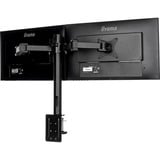 iiyama Bras de support de bureau double DS1002C-B1, Support de moniteur Noir