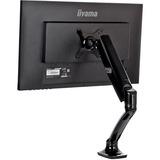iiyama Bras moniteur à ressort à gaz simple DS3001C-B1, Support de moniteur Noir