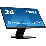 iiyama ProLite T2454MSC-B1AG 23.8" Moniteur tactile  Noir, 60,5 cm (23.8"), 1920 x 1080 pixels, Full HD, LED, 4 ms, Noir