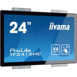 iiyama ProLite TF2415MC-B2 23.8" Moniteur tactile Noir, 1x DisplayPort, 1x HDMI, 1x VGA