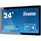 iiyama ProLite TF2415MC-B2 23.8" Moniteur tactile  Noir, HDMI, DisplayPort, VGA