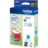 Brother Cartouche d'encre cyan LC-22UC originale Cyan