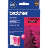 Brother LC1000M - Cartouche d'encre - Magenta Encre à pigments, 1 pièce(s), Vente au détail