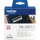 Brother Rouleau d'étiquettes en continu DK-22211, Ruban 