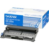 Brother Unité tambour DR-2000 Original, Brother, Brother DCP-7010 / DCP-7010L / FAX-2820 / HL-2030 / FAX-2920 / DCP-7025 / HL-2040 / HL-2070N /..., 1 pièce(s), 12000 pages, Impression laser, Vente au détail
