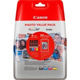 Canon Photo Valuepack CLI-551XL, Encre Noir, jaune, cyan, magenta, papier photo