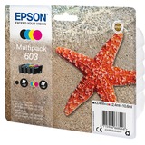 Epson Multipack 4 couleurs 603 Ink, Encre C13T03U64010, "Étoile de mer", 4 pièces