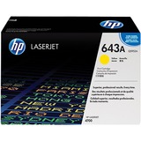 HP 643A - Cartouche de toner Jaune authentique Jaune, Q5952A, Vente au détail