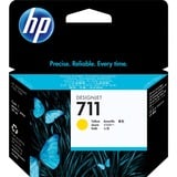 HP 711 Cartouche d'encre CZ132A, Jaune