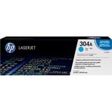 HP Cartouche de toner LaserJet 304A cyan (CC531A) Turquoise, Cyan, Vente au détail