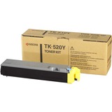 Kyocera Toner Jaune TK-520Y 4000 pages, Jaune, 1 pièce(s)