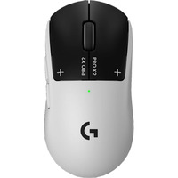 Logitech PRO X2 SUPERSTRIKE Wireless, Souris gaming Blanc/Noir, 100 - 44.000 dpi