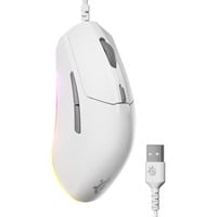 SteelSeries Rival 3 Gen 2, Souris gaming Blanc, 8 500 ppp, RGB