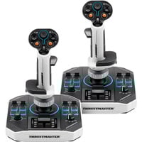 Thrustmaster Sol-R 2 HOSAS Space Sim Duo, Manette de jeu Noir/Blanc