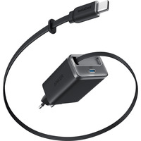 Anker 35W Nano chargeur avec câble rétractable 2x USB-C