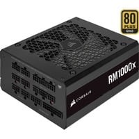 Corsair RM1000x (2021) alimentation  modulaire 1000 watt Noir, 6x PCIe, 6x PCIe, Gestion des câbles