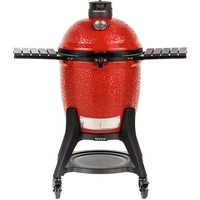 Kamado Joe  barbecue au charbon de bois Rouge/Noir