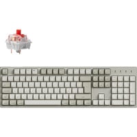 Keychron C2 Pro 8K-H1, clavier Beige, Layout BE, Keychron Super Rouge