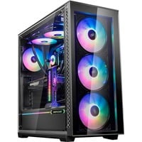 DeepCool Matrexx 70 3F boîtier midi tower Noir | 3x USB-A | RGB | Window