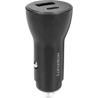 Mobiparts Chargeur de voiture double USB (30 W) Noir