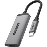 Sitecom USB-C > HDMI 2.1, Adaptateur Gris, 0,15 mètres