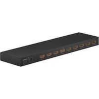 goobay Répartiteur HDMI 1 à 8 4K, Repartiteur HDMI Noir