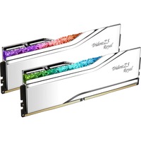 G.Skill Trident Z5 Royal 64 Go DDR5-6400 (2x 32 Go) mémoire vive Argent, F5-6400J3239G32GX2-TR5S, XMP 3.0
