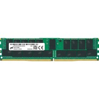 Micron DIMM 16 Go DDR4-3200, Mémoire vive Vert, MTA18ASF2G72PDZ-3G2R