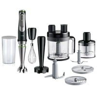 Braun Mixeur plongeant MultiQuick 9 MQ 9187XLI, Batteur électrique Noir/acier inoxydable brossé