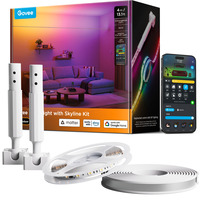 Govee Strip Light avec Skyline Kit, Bande LED Blanc, 4 mètres