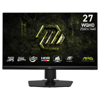 MSI MAG 272QPF E20 27" Moniteur gaming  Noir, 2x HDMI, 1x DisplayPort, AMD FreeSync, 200 Hz