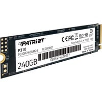 Patriot P310 240 GO SSD P310P240GM28, PCIe 3.0 x4, NVMe 1.3, M.2 2280