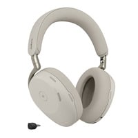Jabra Evolve3 85 casque over-ear Gris, Microsoft Teams (MS), Link390 USB-C