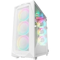 Sharkoon REV300 boîtier midi tower Blanc | 4x USB-A | 1x USB-C | RGB | Verre Trempé