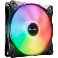 be quiet! Light Wings LX PWM ventilateur de boîtier RGB  Noir, 120 x 120 x 25 mm, Ventilateur, 12 cm, 1600 tr/min, 87,5 m³/h, Noir