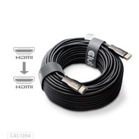 Club 3D Câble hybrid AOC HDMI Noir, 100 mètres