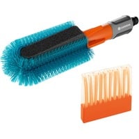 GARDENA 18865-34, Brosses de lavage Gris/Turquoise