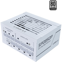 Lian Li SP Platinum alimentation modulaire 850 watt Blanc, 1x 12V-2x6, 2x PCIe, 2x PCIe, gestion des câbles