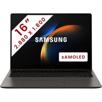SAMSUNG Galaxy Book3 Ultra (NP960XFH-XA2BE) 16" PC portable Gris foncé | Core i7-13700H | RTX 4050 | 16 Go | 1 To SSD