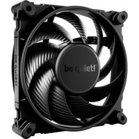 be quiet! Silent Wings 4 PWM high-speed ventilateur de boîtier Noir, 120 x 120 x 25 mm, Ventilateur, 12 cm, 2500 tr/min, 130,31 m³/h, Noir