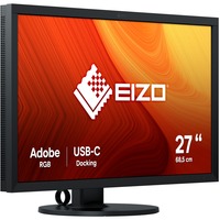 EIZO CS2731 ColorEdge 27" Moniteur  Noir, 68,6 cm (27"), 2560 x 1440 pixels, Quad HD, LED, 16 ms, Noir