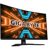 GIGABYTE M32QC 32" Moniteur gaming incurvé  Noir,  2x HDMI, DisplayPort, 2x USB-A, 1x USB-C, 165 Hz