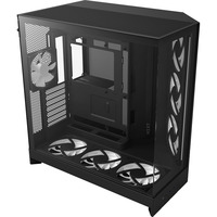 NZXT H9 Flow RGB boîtier midi tower Noir (Mat) | 2x USB-A | 1x USB-C | RGB | Verre Trempé