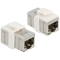 DeLOCK Adaptateur jack RJ-45 vers jack RJ-45 compact Cat.6A, Raccord