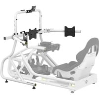 Fanatec GT Triple Monitor Expansion, Support Blanc/Noir