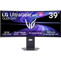 LG UltraGear evo OLED 39GX950B-B 39" 4K UHD Moniteur UltraWide gaming incurvé  Gris foncé, 2x HDMI, DisplayPort, 2x USB-A, USB-C, 165 Hz / 330 Hz