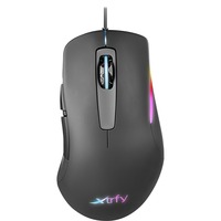 Xtrfy M1 RGB, Souris gaming Noir, LED RGB